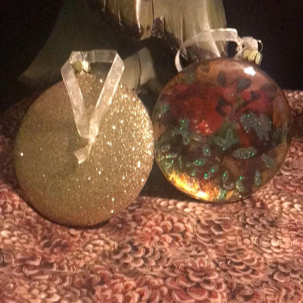 Set of 2 Cardinal Ornaments